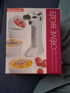Silver Creme Brulee Torch - Silver
